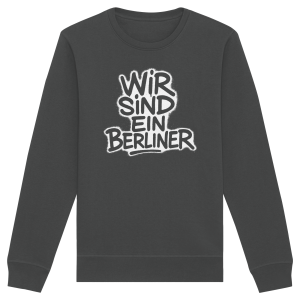 Wir sind ein Berliner - Organic Basic Unisex Sweatshirt