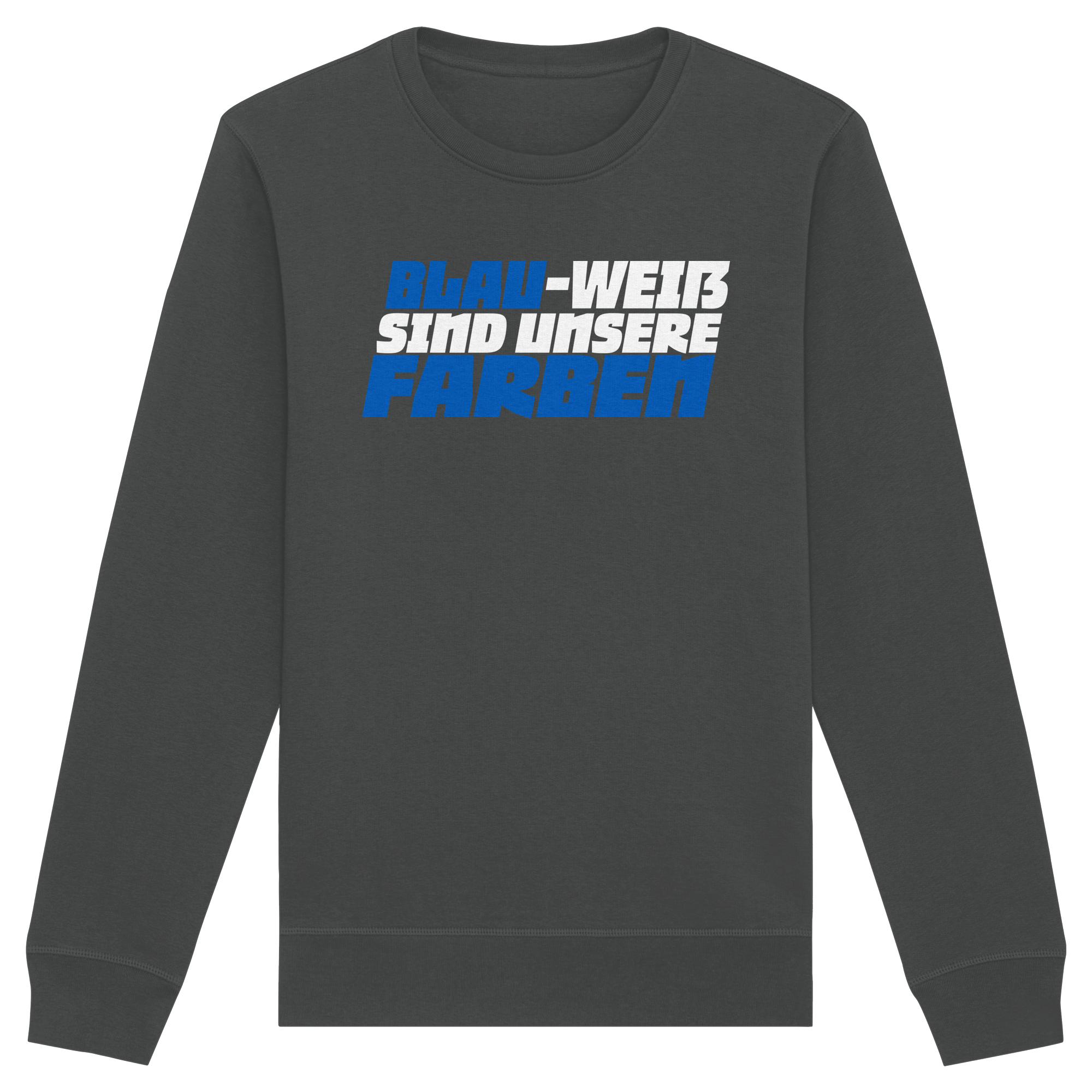 Blau Weiß - Organic Basic Unisex Sweatshirt