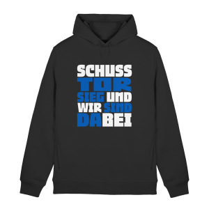 Schuss Tor Sieg - Organic Hoodie B&C