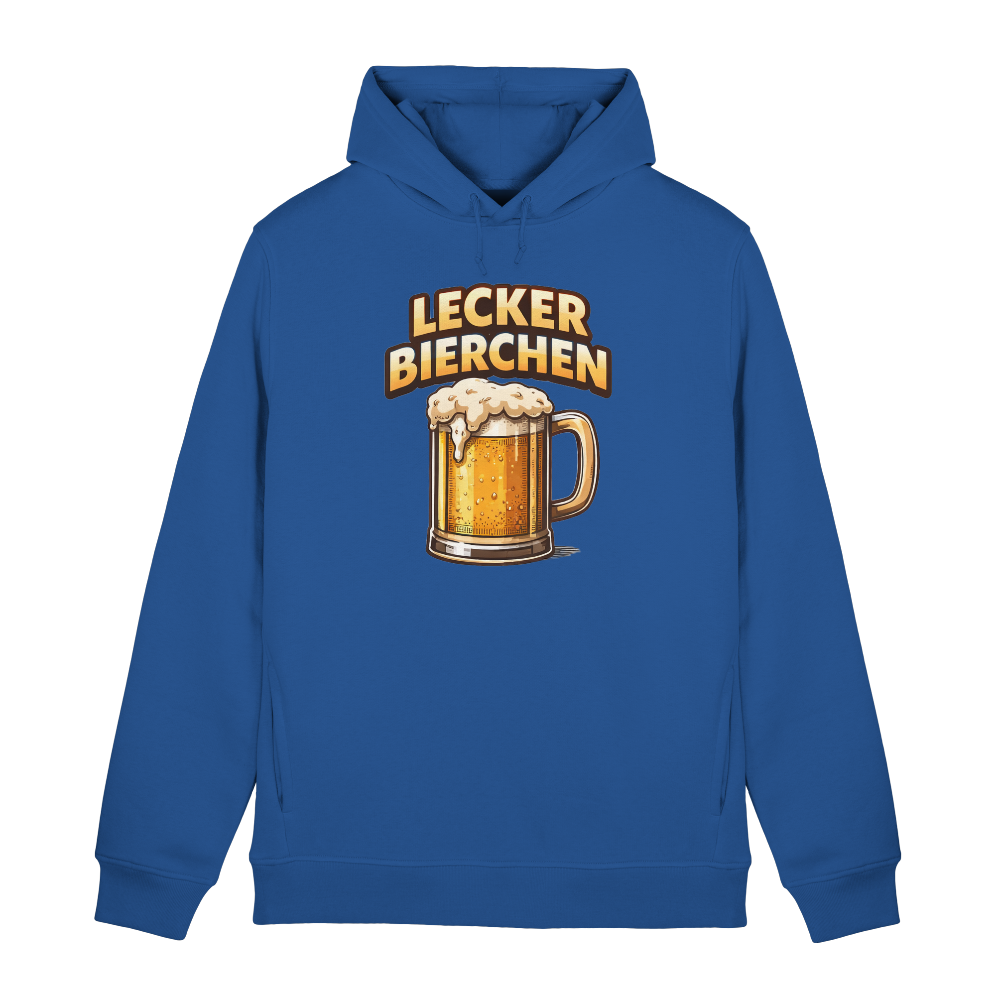 Lecker Bierchen - Organic Hoodie B&C – Bild 5