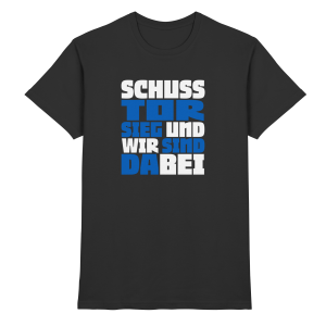 Schuss Tor Sieg - Premium Shirt