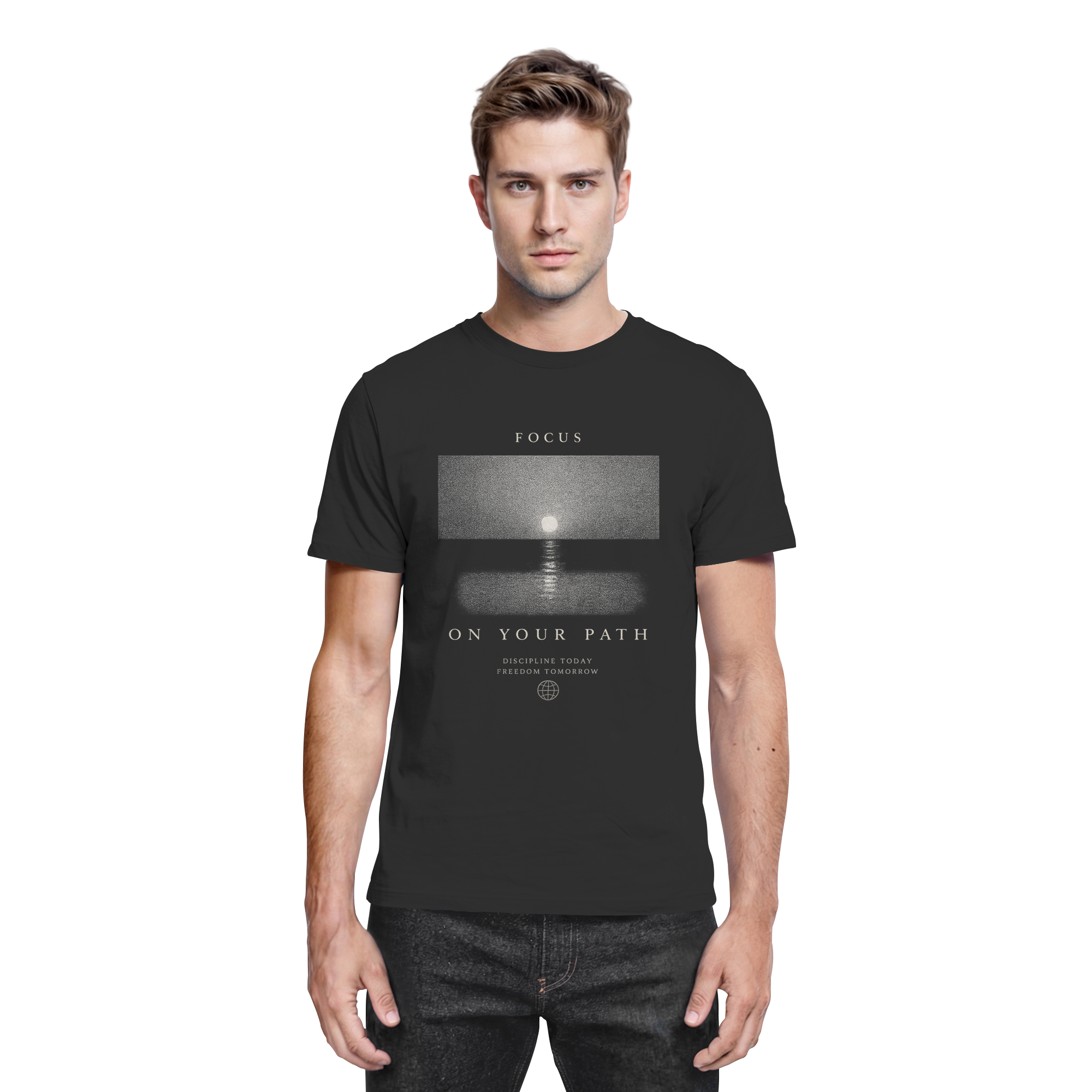 Focus on your Path - Premium Shirt – Bild 3
