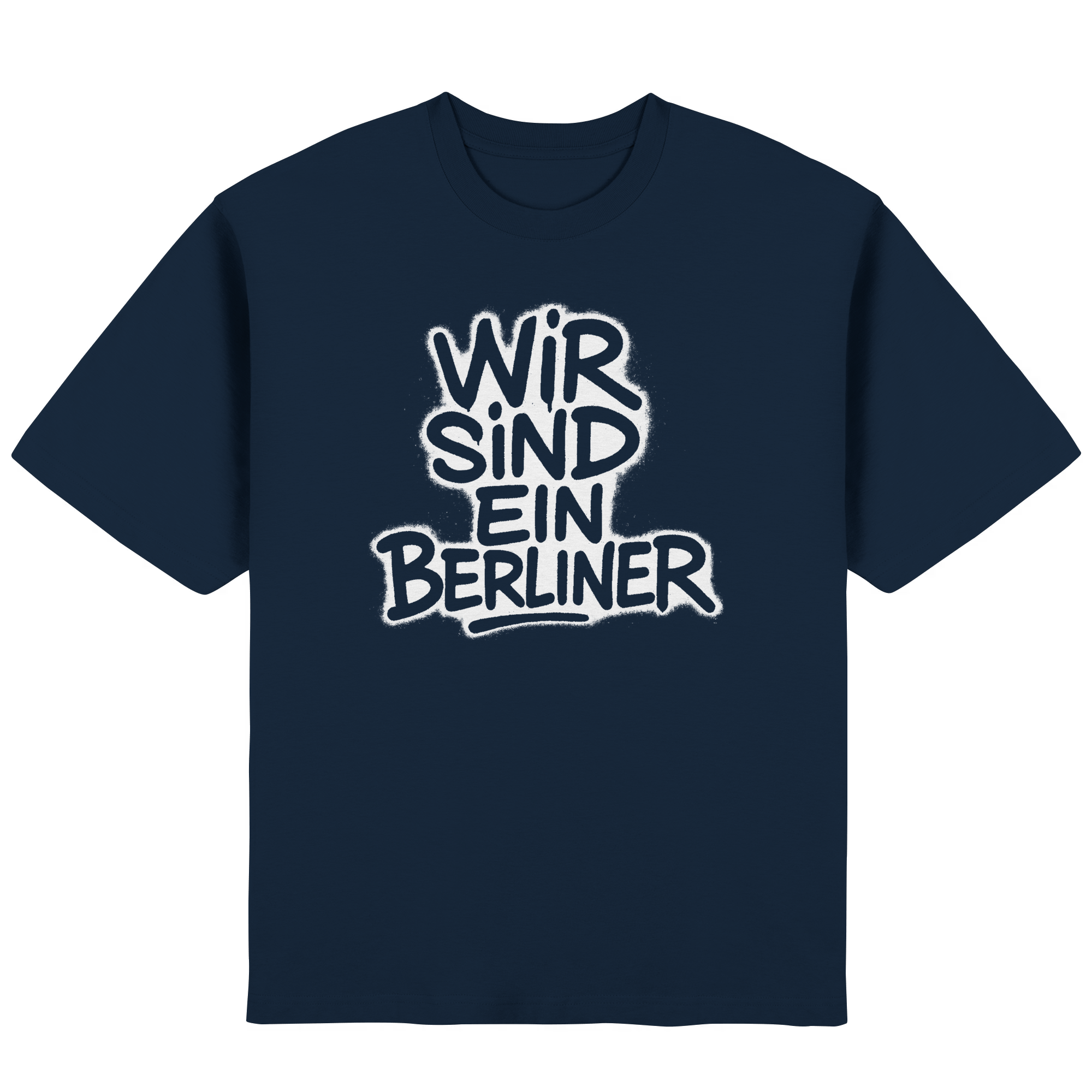 Wir sind ein Berliner - Streetwear Oversized T-Shirt – Bild 2