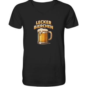 Lecker Bierchen - V-Neck Shirt