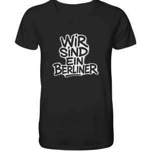 Wir sind ein Berliner - V-Neck Shirt