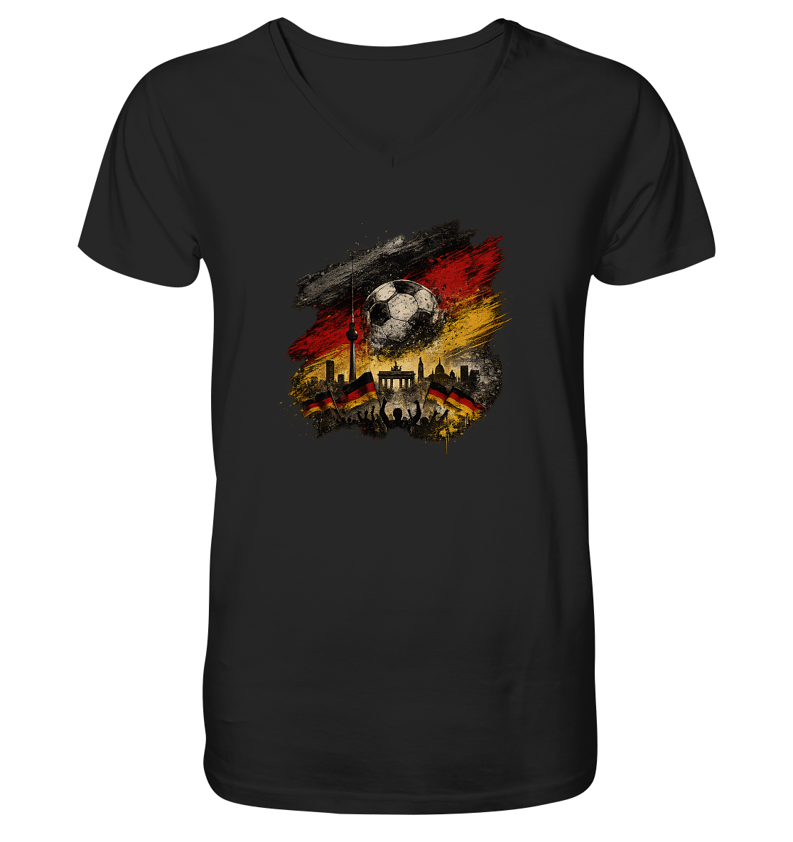Deutschland - V-Neck Shirt