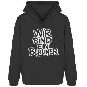 Wir sind ein Berliner - Womens Organic Hoodie B&C