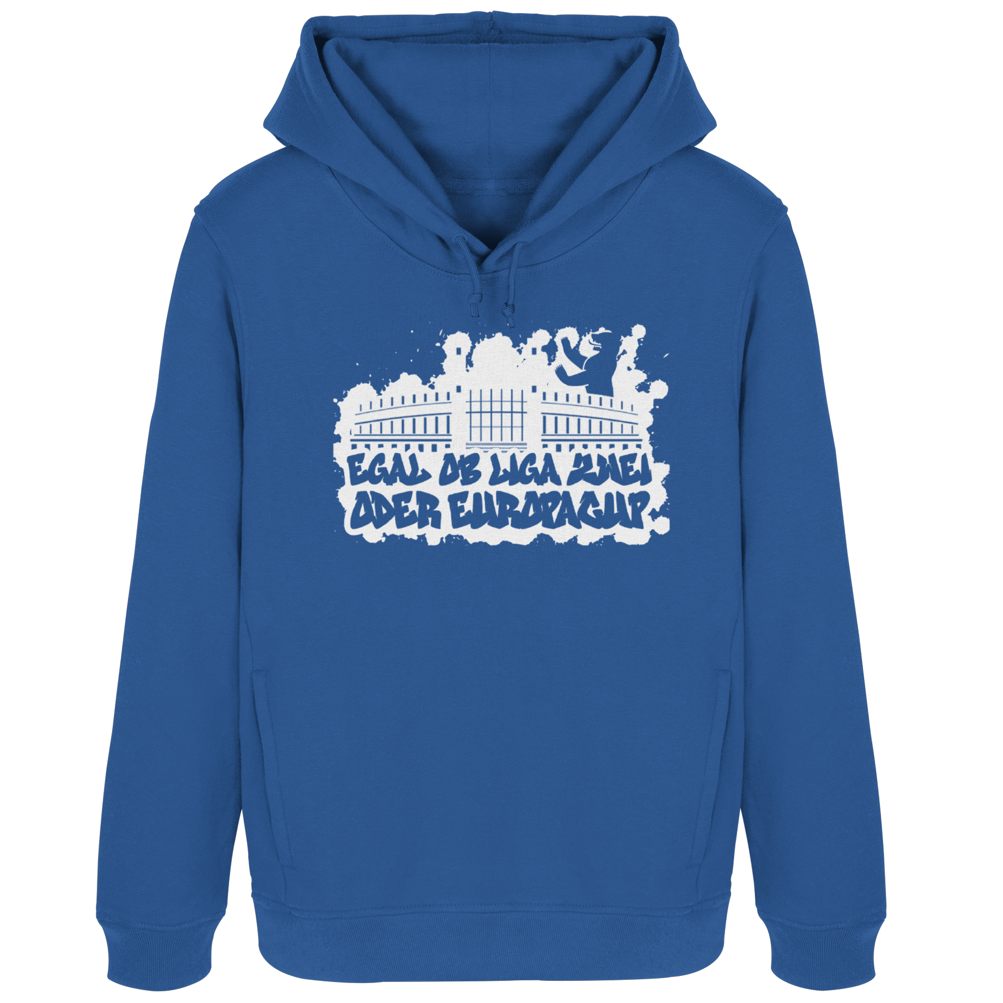 Egal ob Liga Zwei - Womens Organic Hoodie B&C – Bild 4